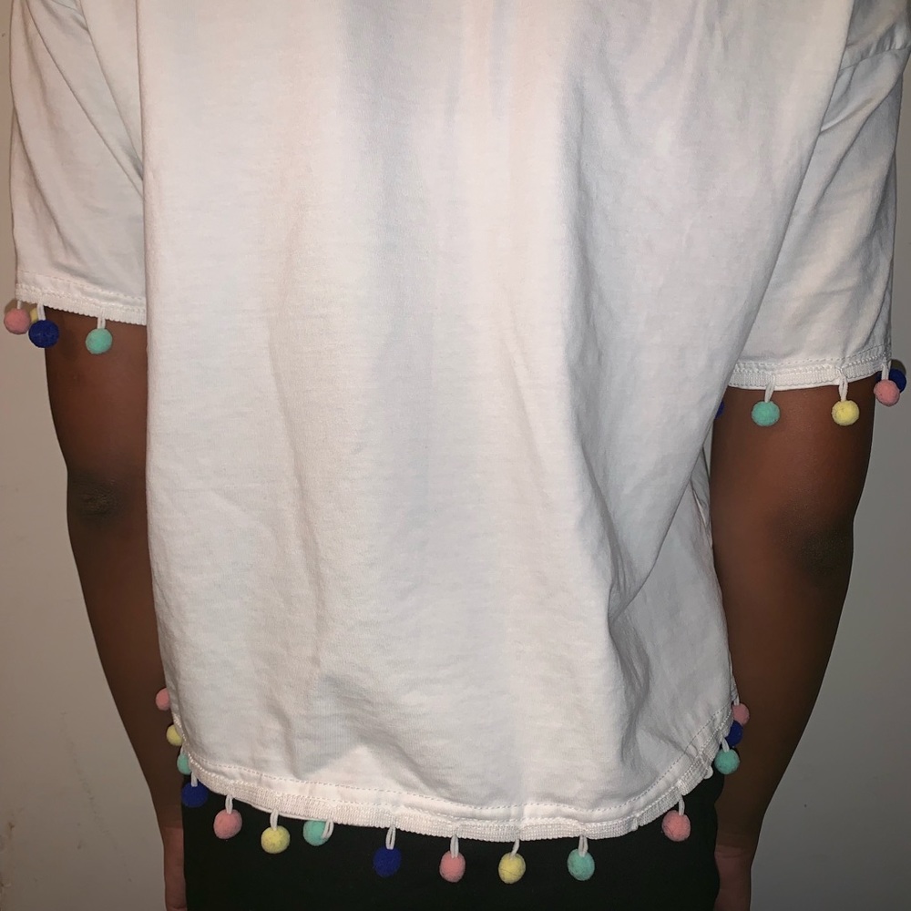 Cute white cotton shirt